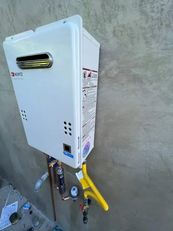 Tankless water heater installation for Heath Grove homes